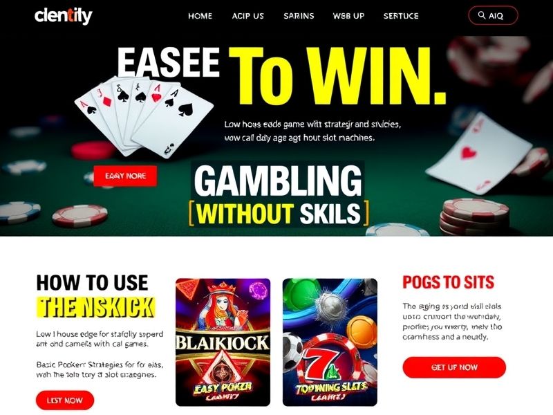 Discover the easiest online gambling games to win with our expert guides. Explore high-odds games like slots, Texas Hold ’em, and more. Includes tips for beginners and strategies to maximize your chances.